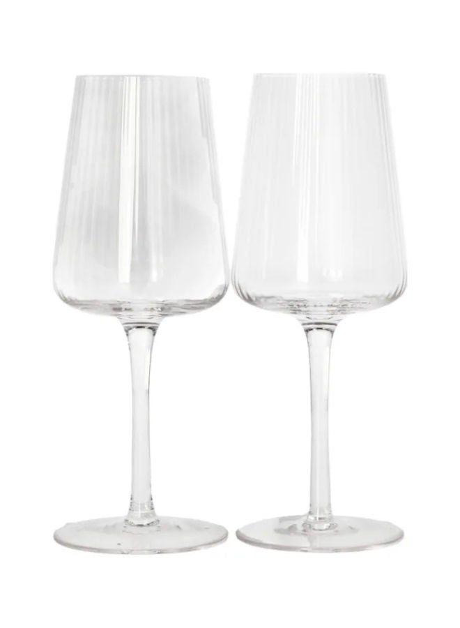 Danny Home Wine Glasses Set Of 2Piece -Clear - Image 1